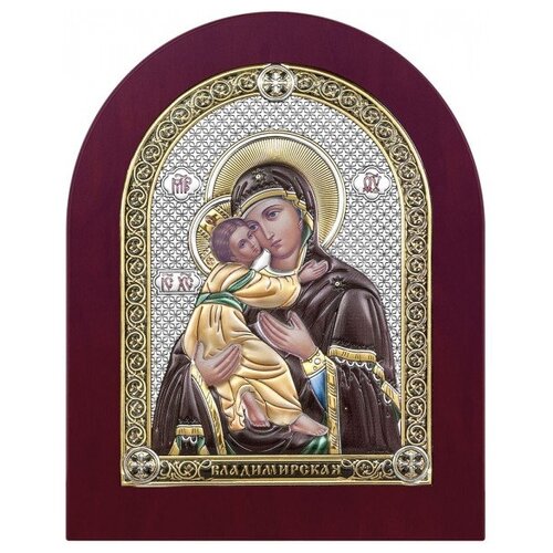 Икона Владимирская Божией Матери, 12х14 см, Италия, Beltrami, 6394/2CW