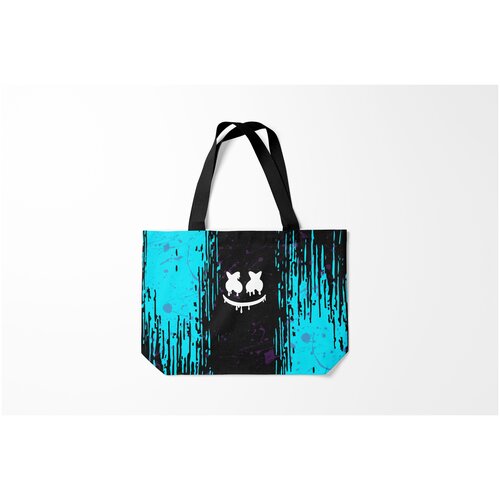 фото Сумка-шоппер / 46х35 см / геймерам / fortnite marshmello. burnettie