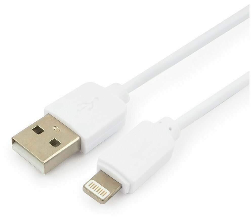 Кабель Lightning 1.8м Гарнизон круглый GCC-USB2-AP2-6 - фото №2