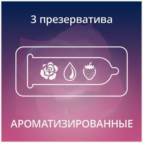Изображение товара Контекс презервативы ROMANTIC LOVE (ароматизированные) №3