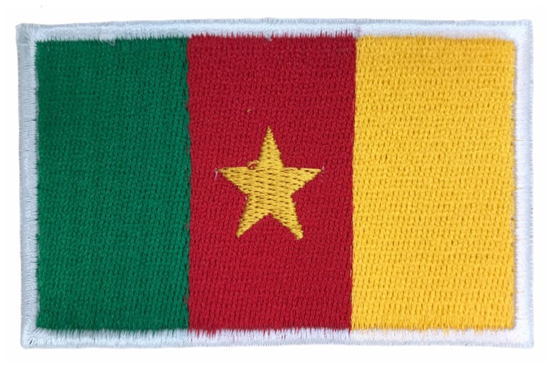 Нашивка флаг Камерун