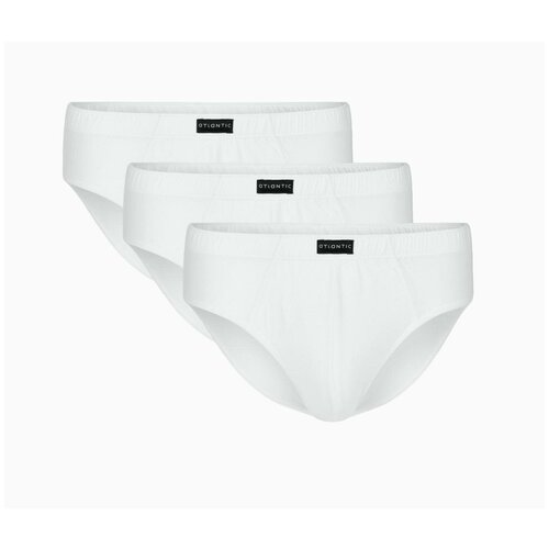 фото 3bmp-006 комплект трусов мужских atlantic, классика 3 штуки - размер: xl, цвет: белый