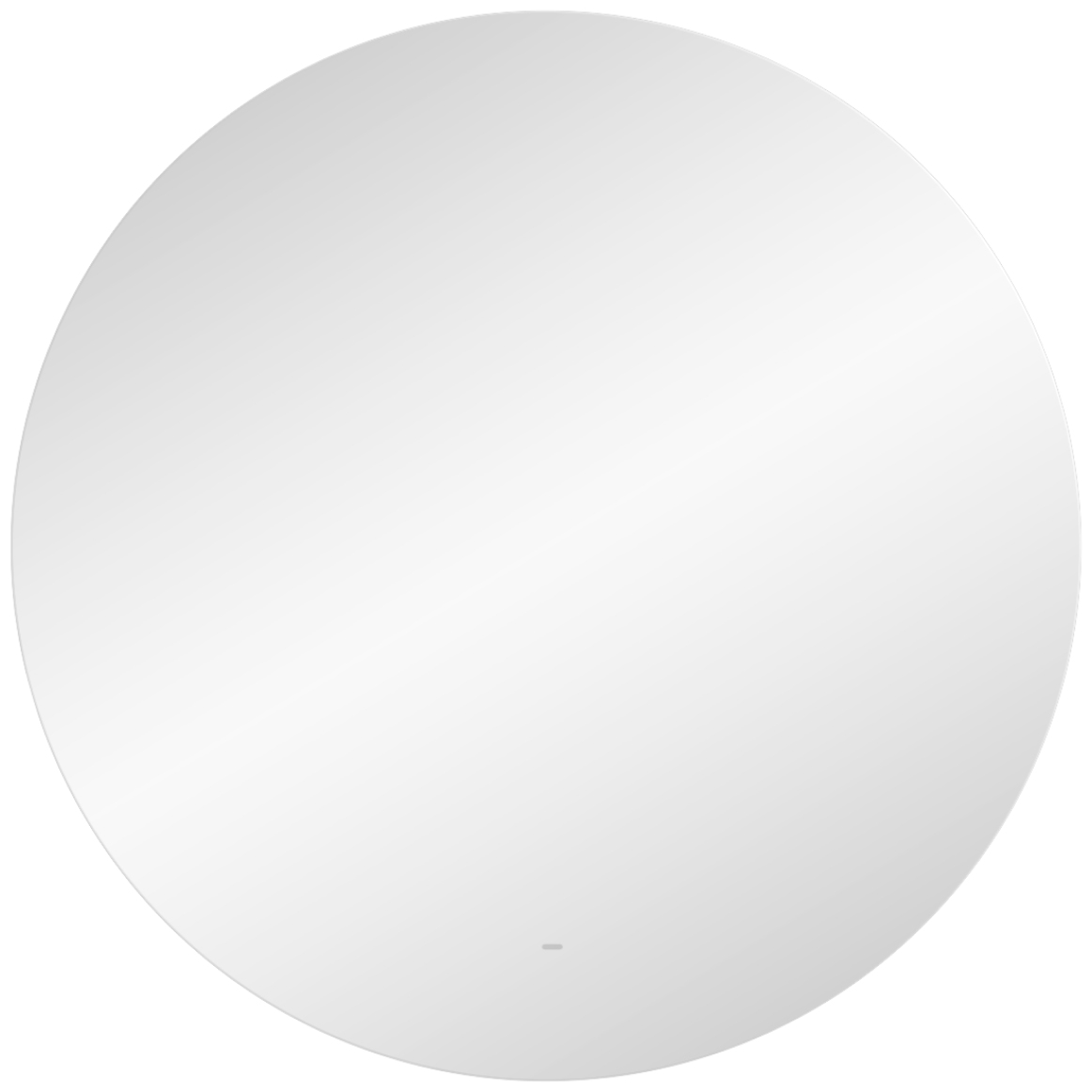 Зеркало c подсветкой настенное "Этан" косметическое зеркало круглое, зеркало без рамы, 100х100 см - фотография № 3