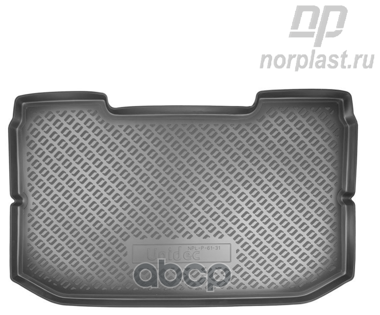 Коврик В Багажник Полиуретан Norplast Nissan Note 05- Черный 1 Шт. Npl-P-61-31 NORPLAST арт. NPLP6131