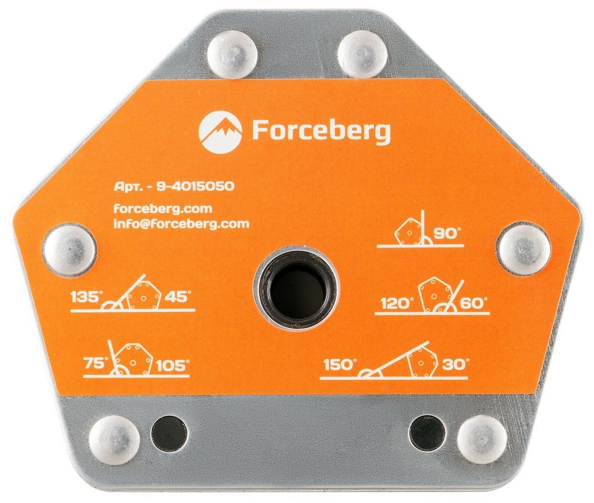 Магнитный угольник Forceberg 9-4015050