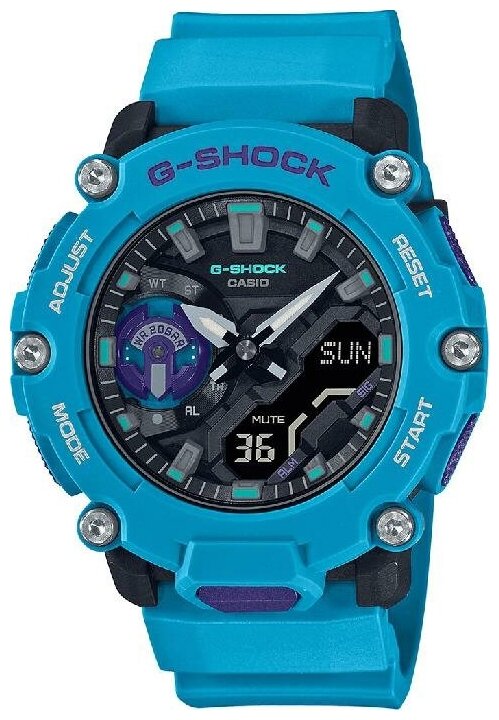 Наручные часы CASIO G-Shock, голубой