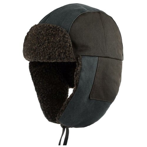 Шапка ушанка STETSON, размер 61, серый шапка ушанка stetson размер 61 серый