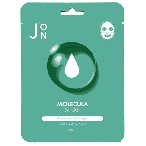 J:ON MOLECULA SNAIL DAILY ESSENCE MASK Маска тканевая, 1шт