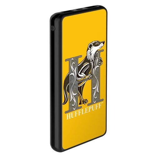 Внешний АКБ 10000 mAh 2 USB 1 MICRO 21A Li-pol черный HP Hufflepuff 02 Deppa 301158 139000₽