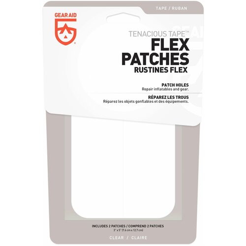 Заплатки для ремонта из термопластичного полиуретана Gear Aid Flex Patches TPU 7,6×12,7 см 2 шт.