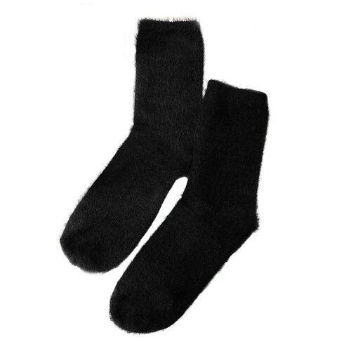 фото Женские носки кушан, термоноски, норка, черный
