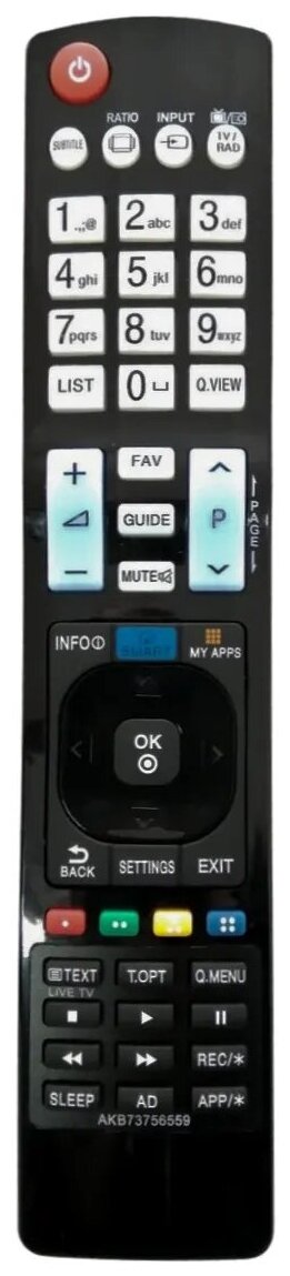 Пульт PDUSPB AKB73756559 для телевизоров LG SMART TV