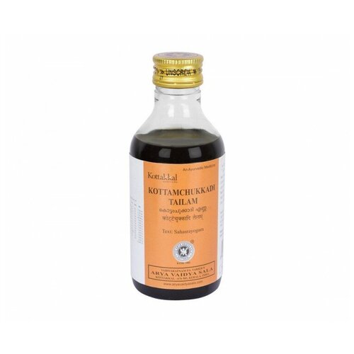 Масло Коттамчуккади тайлам (Kottamchukkadi Thailam Oil) 200 ml