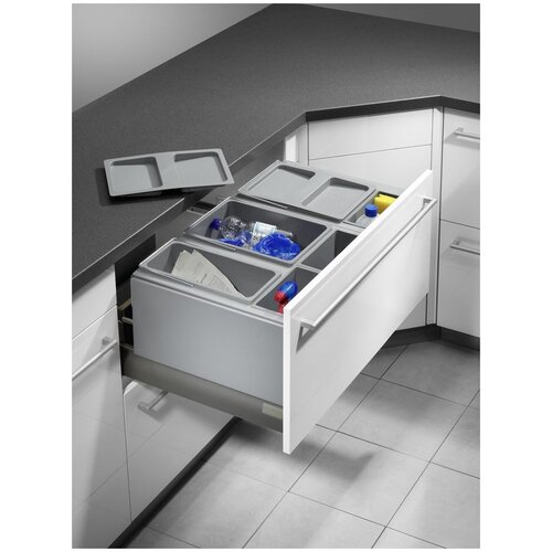 Выдвижная мусорная система Hailo XXL 3630-80