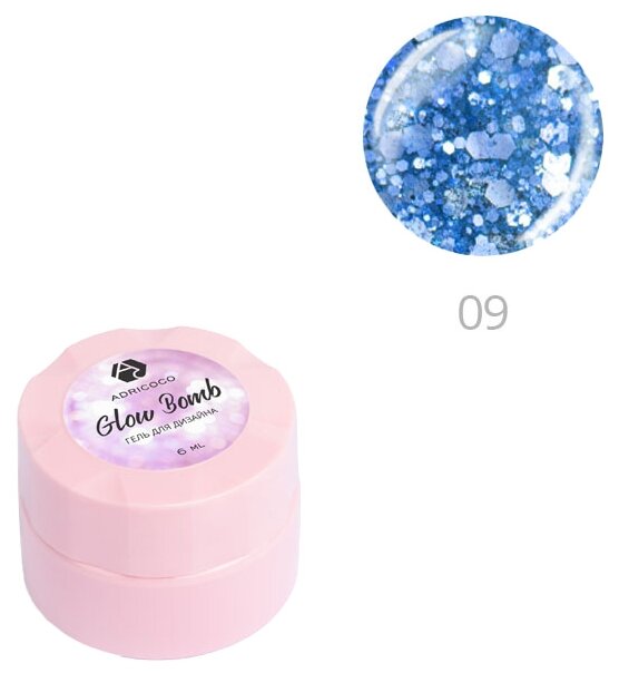     ADRICOCO Glow Bomb 09 " " (6 .)