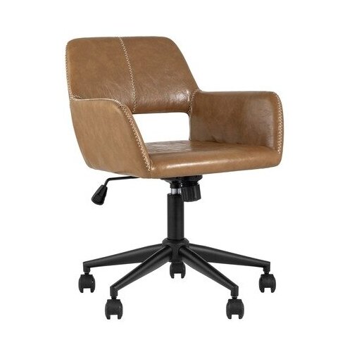 фото Кресло компьютерное филиус экокожа коричневый stool group