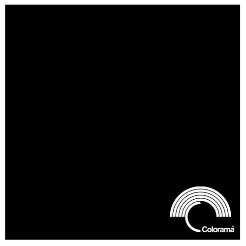 Фон бумажный Colorama, LL CO968 Black, 2.18х11м, черный