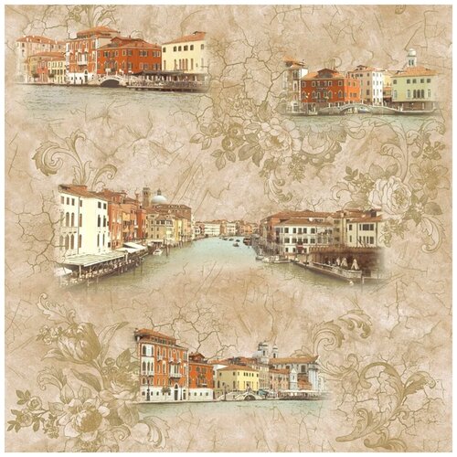 Обои винил на бумаге Gomel-FOX Риальто фон 4474 05310м 606₽