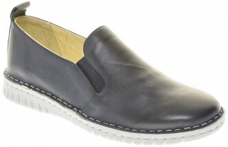 Слипоны Relaxshoe женские демисезонные, размер 39, цвет синий, артикул 718-002