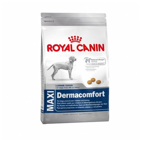 Royal Canin Макси Дермакомфорт-25 для собак склонных к кожным раздражениям и зуду 3 кг