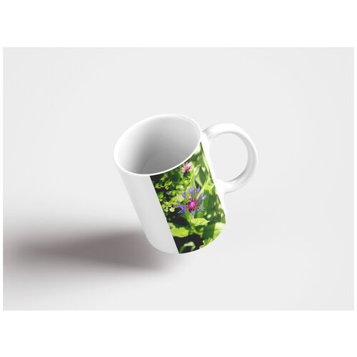 фото Кружка "чертополох, цвести, синий" 320 мл lotsprints