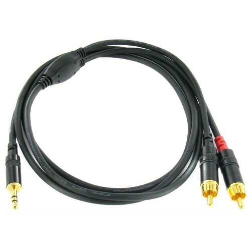 Кабель аудио 1xMini Jack - 2xRCA Cordial CFY 3 WCC 3.0m