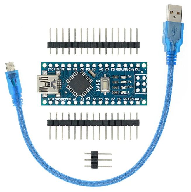 Arduino Nano v3.0(ATMEGA328P) + кабель USB