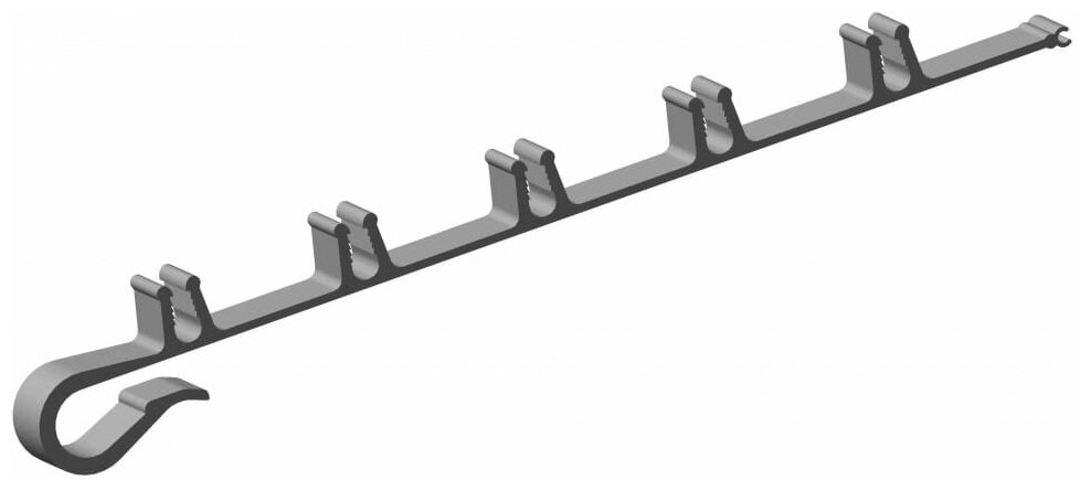 Крепеж для резистивного греющего кабеля в желоба ПСВ-2-10