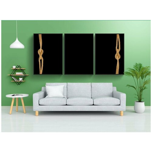 фото Набор модулных постеров для интерьера "рамка, декор, дизайн" 60x90 см. в тубусе, без рамки lotsprints