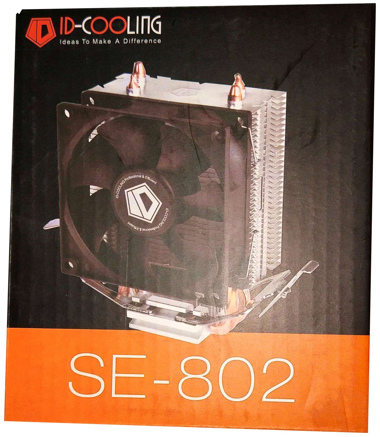 Кулер для процессора ID-Cooling SE-802 Socket 775/1150/1151/1155/1156/1356/1366/AM2/AM2+/AM3/AM3+/FM/FM2/FM2+ - фото №6