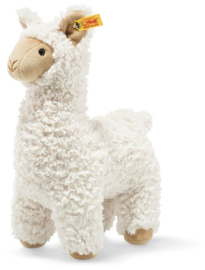 Мягкая игрушка Steiff Soft Cuddly Friends Leandro llama (Штайф мягкие приятные друзья лама Леандро 29 см)