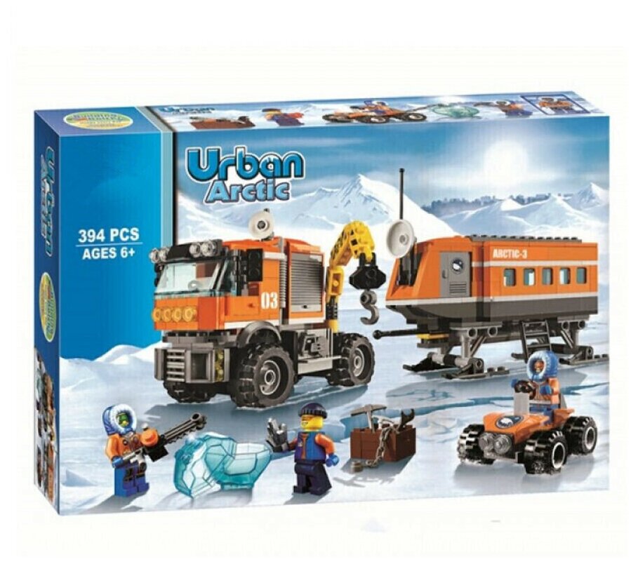 Конструктор Mould King Urban 10440 Передвижная арктическая станция