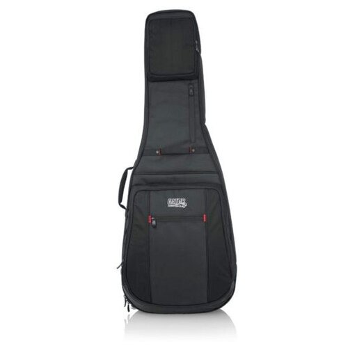 GATOR G-PG-335V - усиленный туровый чехол для гитар Gibson и Epiphone 335 серии, Flying V guitar bags universal portable guitar effects pedal board gig bag soft case big style diy guitar pedalboard