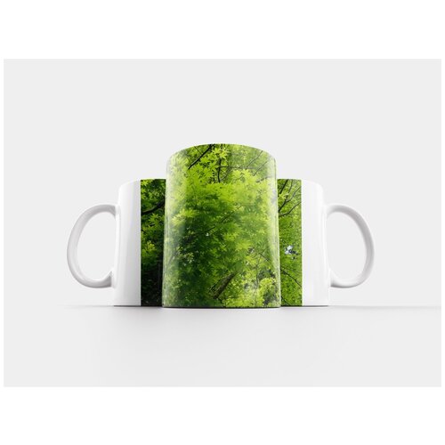 фото Кружка "клен, зеленый, свежий зеленый цвет" 320 мл lotsprints