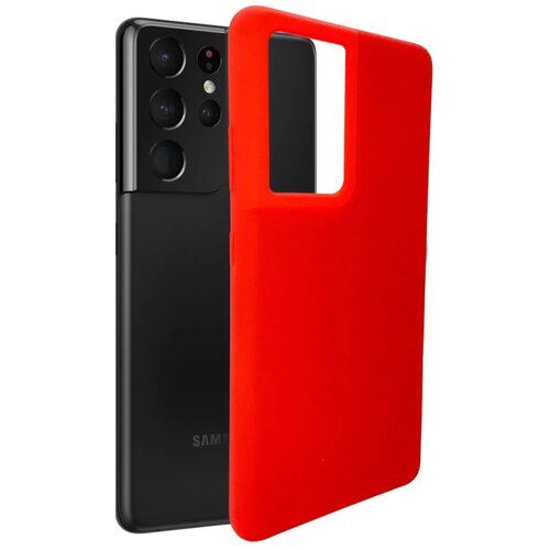 фото Чехол silicone cover для samsung galaxy s21 ultra / галакси с21 ультра pduspb