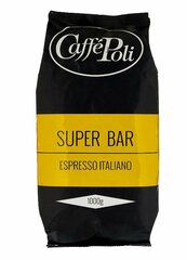 Кофе в зернах в/у "Poli Super Bar" 1 кг.