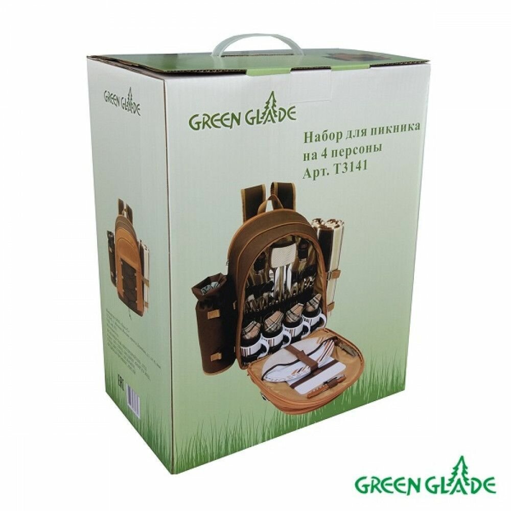 Набор для пикника Green Glade Т3141 35 предметов