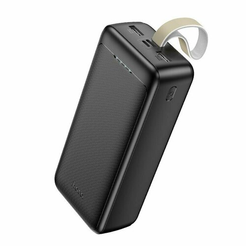 Аккумулятор Power Bank J111B, ОЕМ, внешний, 30000 mAh, smart charge, черный, арт.55013176