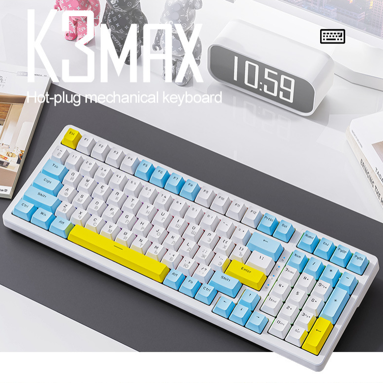 Клавиатура механическая проводная Wolf K3 MAX