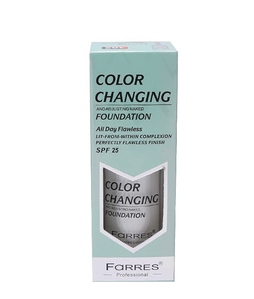 FARRES Тональный крем Color Changing подстраивающийся 4035 (зеленый) 102