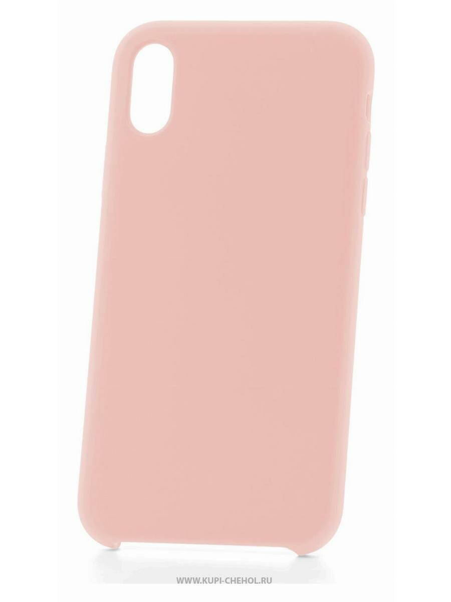 Чехол для iPhone XS Max Derbi Slim Silicone-2 персиковый