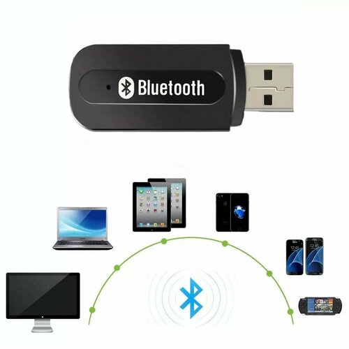 Блютуз адаптер с USB. bluetooth адаптер для авто, ПК, колонок.