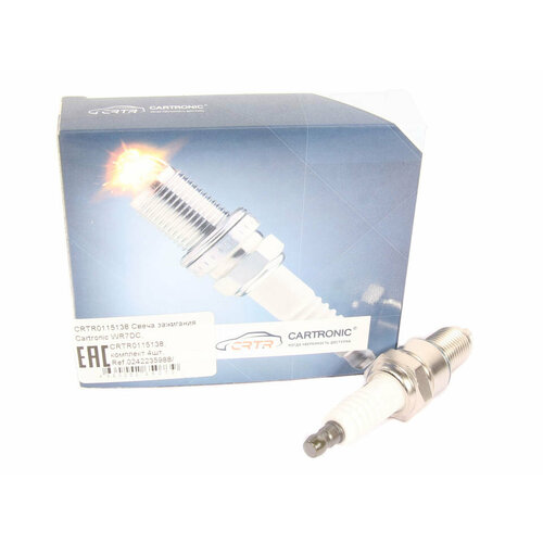 Свеча CARTRONIC 2101-099 с резист WR7DC аналог 0242235988 4шт Cartronic CRTR0115138 974₽