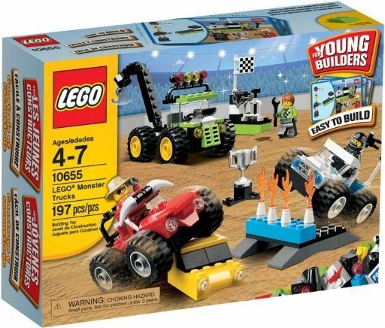 Конструктор LEGO Creator: Race 10655 Monster Trucks