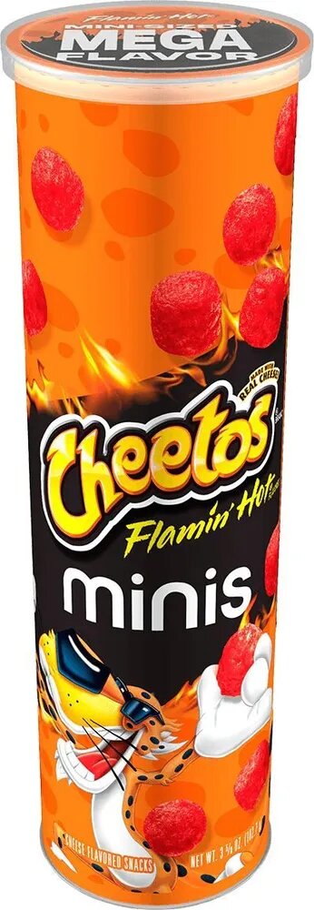 Cheetos Minis Flamin' Hot 102.7 г США