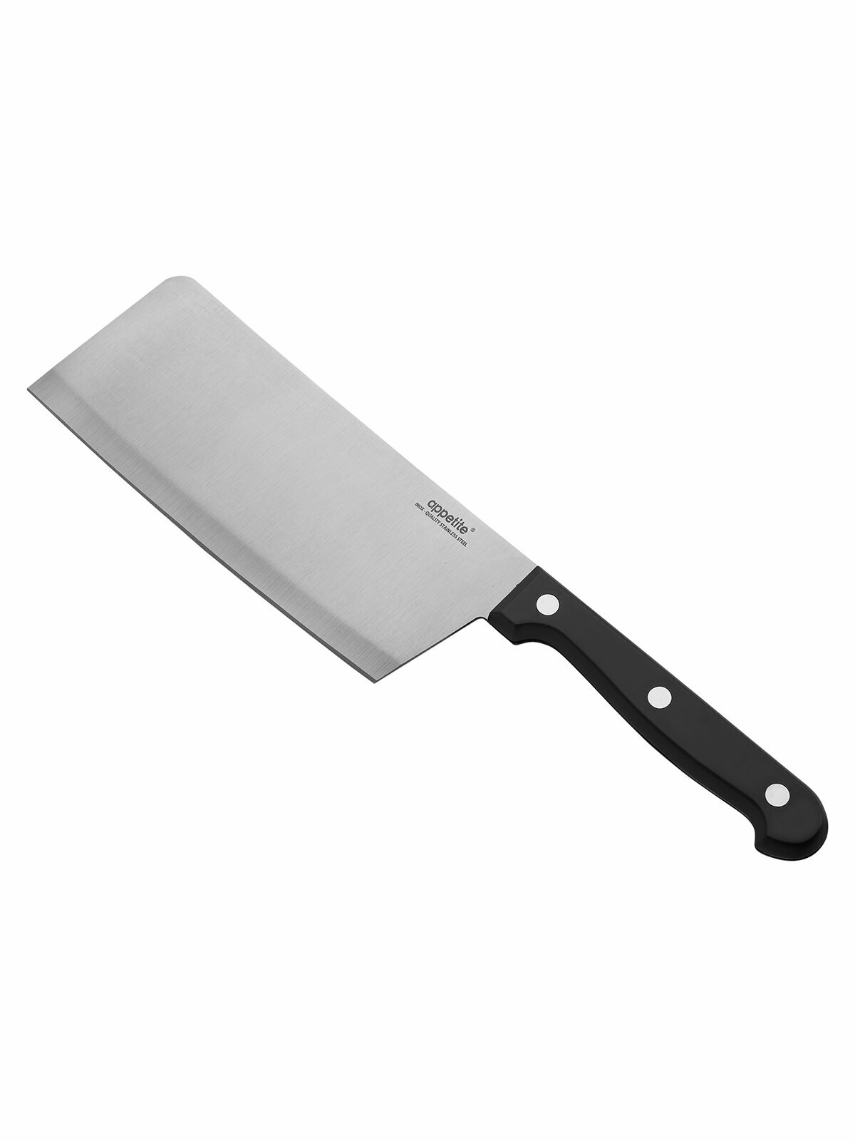 Нож тяпка Appetite Шеф из нержавеющей стали, 17 см
