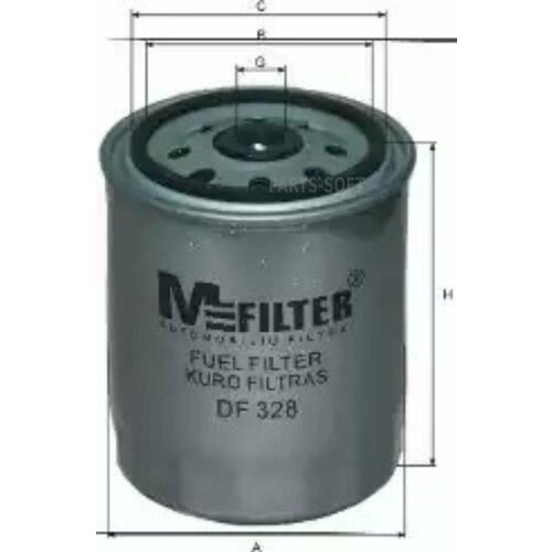 M-FILTER DF328 Топливный фильтр