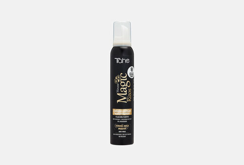 Мусс для сильной фиксации кудрявых волос SISTEMA CURLY STRONG - HOLD MOUSSE ANTI - FRIZZ WIHT PANTENOL AND SOU PROTEIN. Tahe MAGIC RIZOS / объём 200 мл