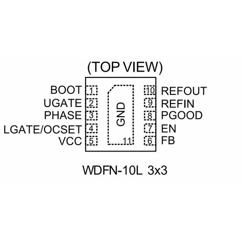 Микросхема RT8125D 6X=