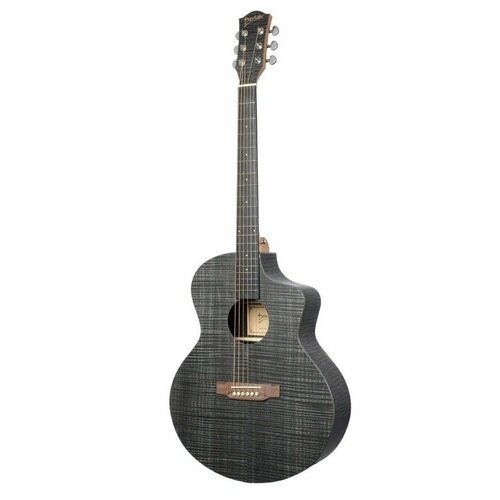 Акустическая гитара Deviser LS-H10 BK акустическая гитара матовая черная размер 41 дюйм jordani e4120 bk